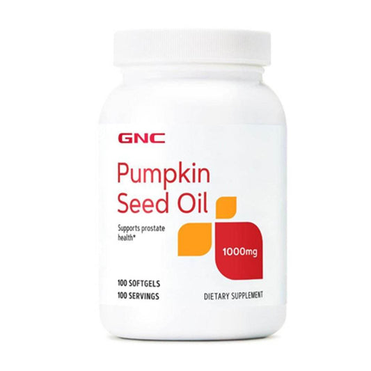 GNC Pumpkin Seed Oil 1000mg 100 Softgels in Pakistan - Buy Vitamins