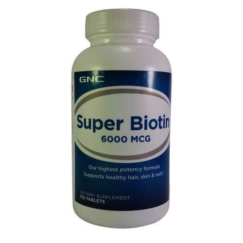 GNC Super Biotin 6000mcg in Pakistan - Buy Vitamins