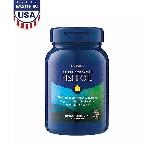 GNC Triple Strength Fish Oil 60 Softgels in Pakistan - Buy Vitamins