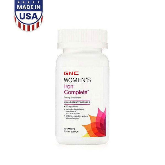 GNC Women’s Iron Complete 60 Caplets in Pakistan - Buy Vitamins
