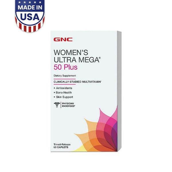GNC Womens Ultra Mega 50 Caplets in Pakistan - Buy Vitamins