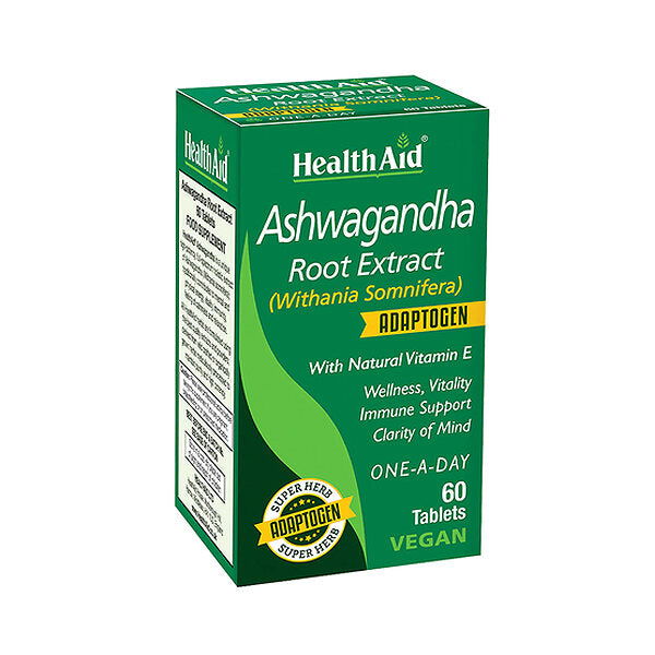 HealthAid Ashwagandha Root Extract, 60ct - Buy Vitamins