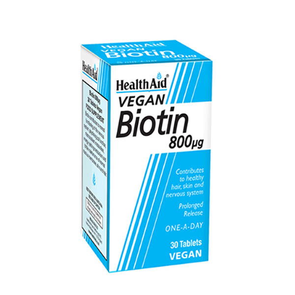 HealthAid Biotin 800mcg - Buy Vitamins