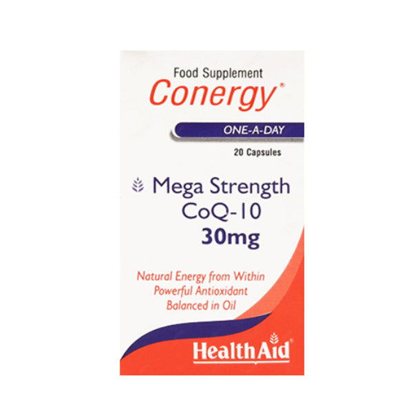 HealthAid Conergy CoQ-10, 20Ct - Buy Vitamins