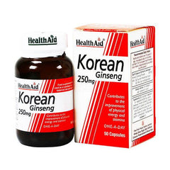 HealthAid Korean Ginseng 250mg, 50Ct in Pakistan - Buy Vitamins