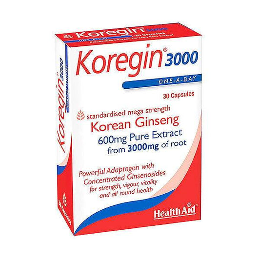 HealthAid Koregin 3000 (Korean Ginseng) in Pakistan - Buy Vitamins