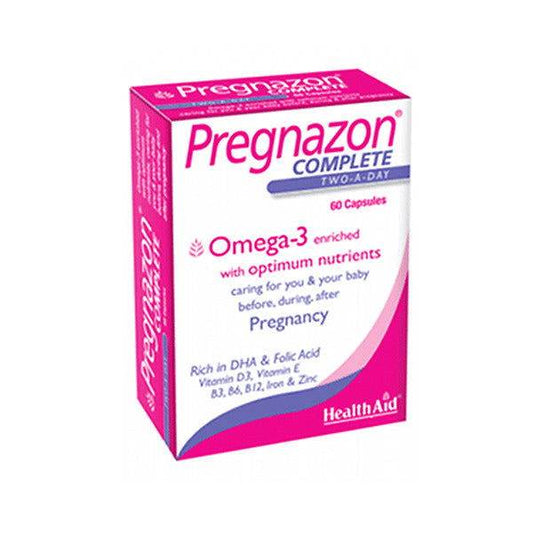 HealthAid Pregnazon Complete with Omega 3 60Ct in Pakistan - Buy Vitamins
