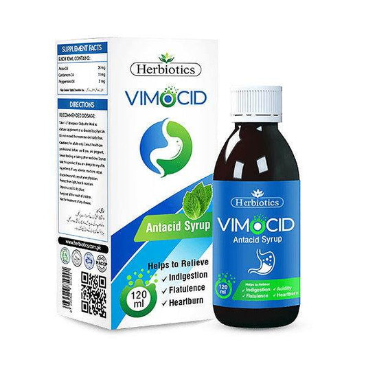 Herbiotics Vimocid Syrup in Pakistan - Buy Vitamins