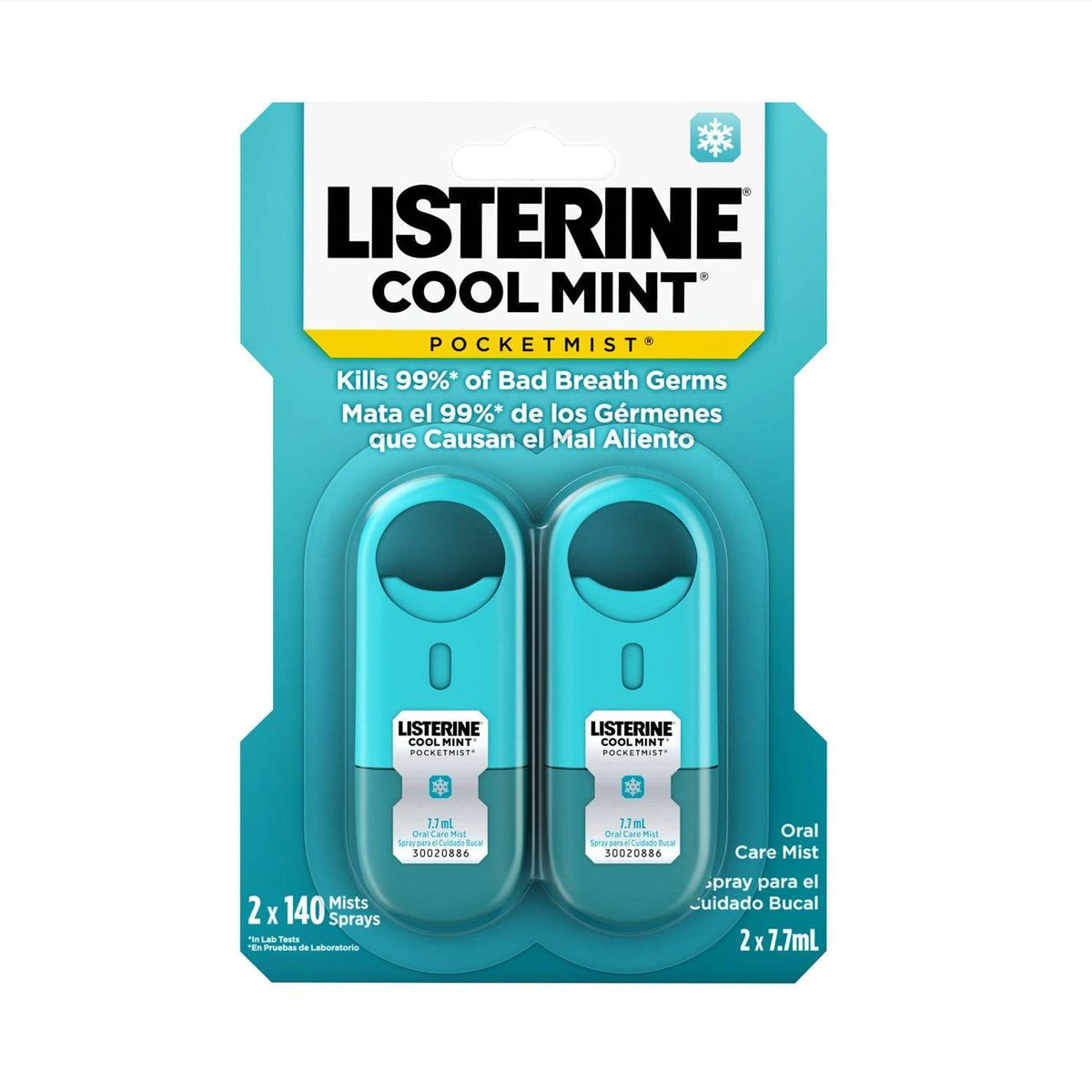 Listerine Pocketmist Cool Mint Breath Spray Twin Pack in Pakistan - Buy Vitamins