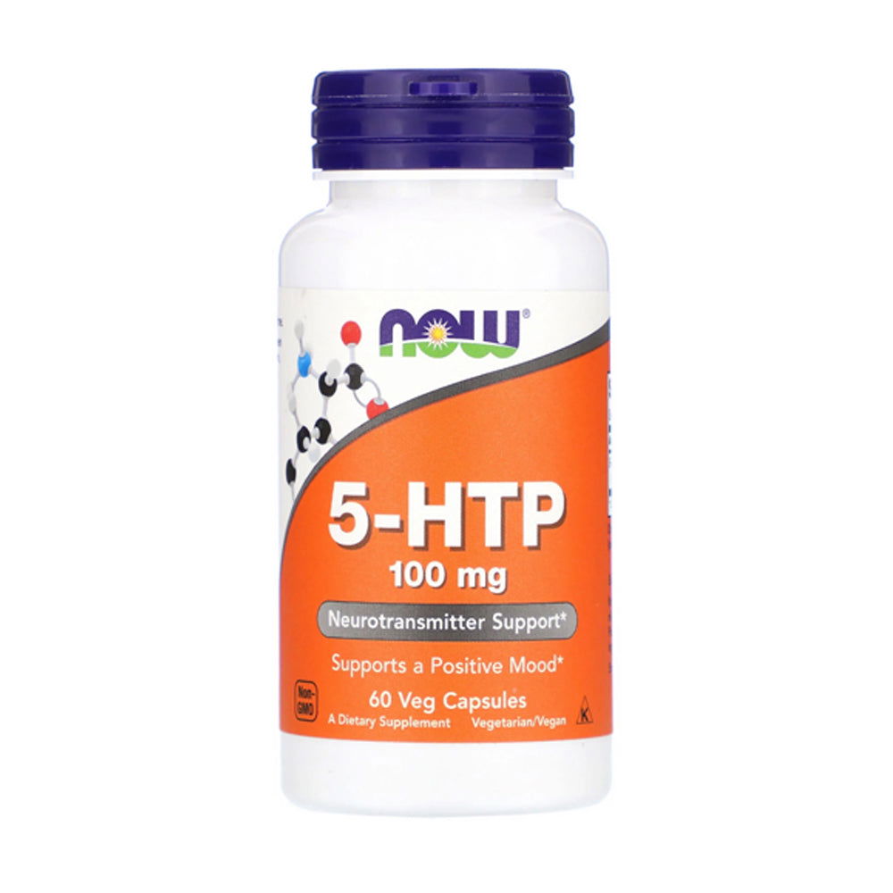 NOW 5-HTP 100mg, 60Ct - Buy Vitamins