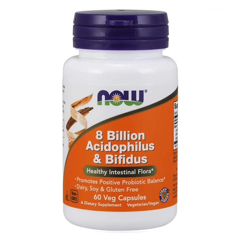 NOW 8 Billion Acidophilus & Bifidus Probiotic - Buy Vitamins