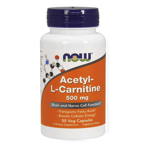 NOW Acetyl-L-Carnitine 500mg, 50Ct in Pakistan - Buy Vitamins
