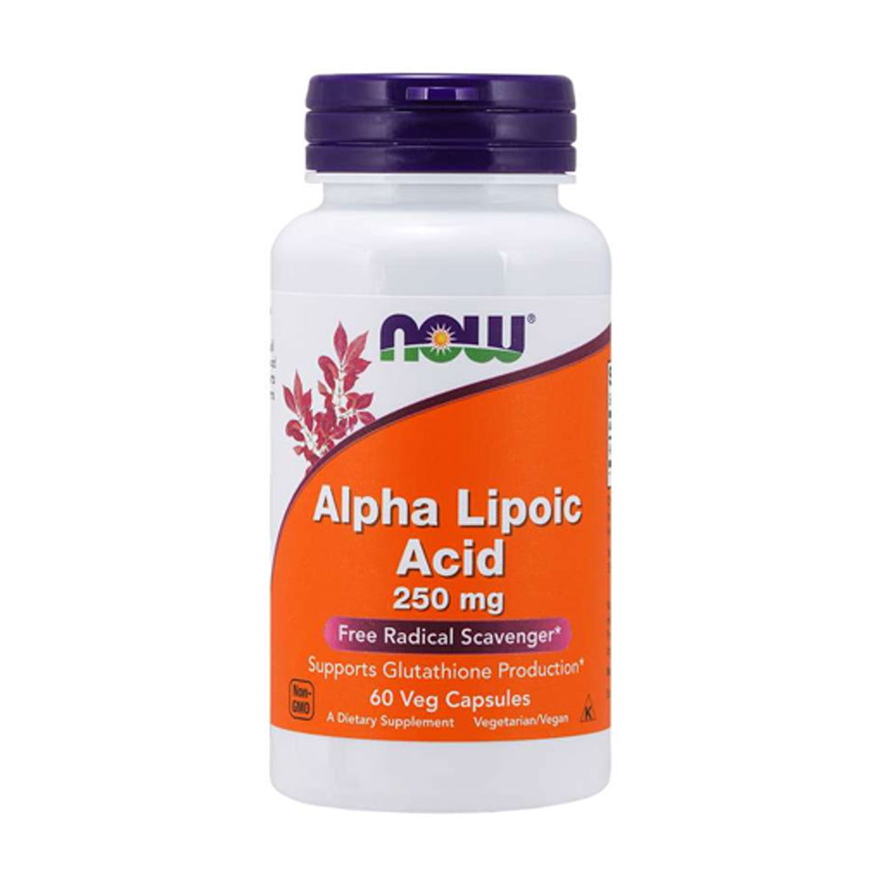 NOW Alpha Lipoic Acid 250mg, 60Ct - Buy Vitamins