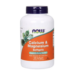 NOW Calcium & Magnesium 120ct - Buy Vitamins