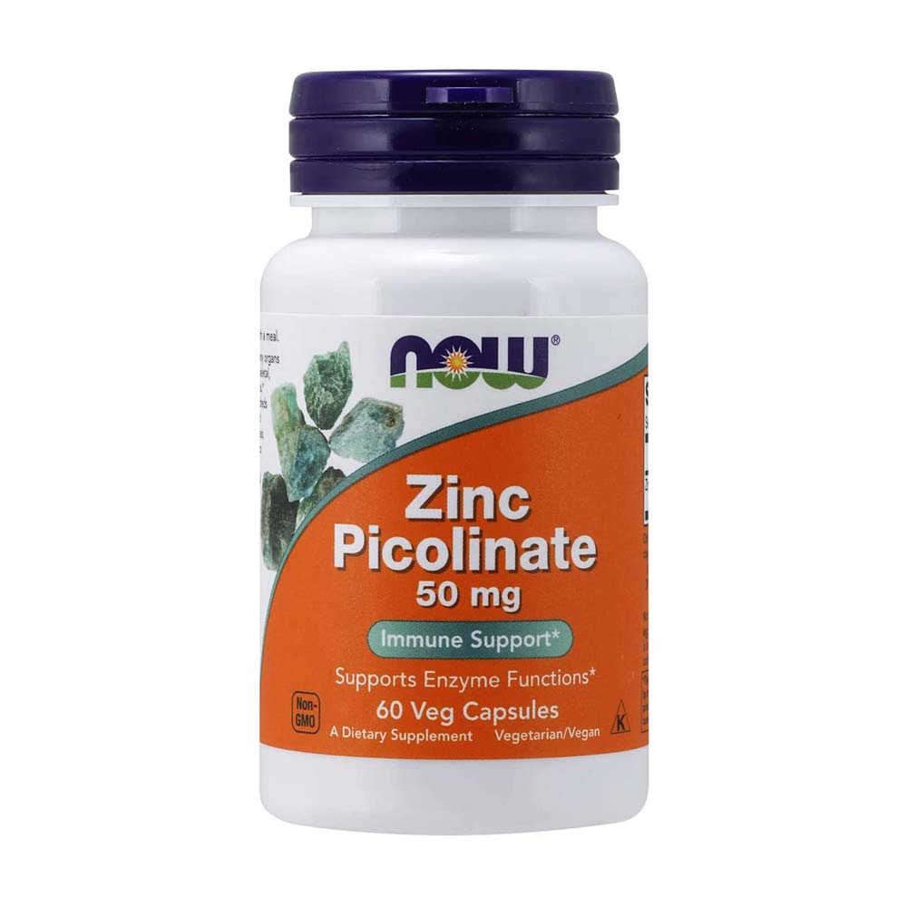 NOW Zinc Picolinate 50mg 60ct - Buy Vitamins