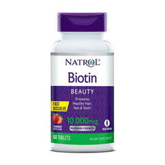Natrol Biotin Beauty 10000 mg 60 ct in Pakistan - Buy Vitamins