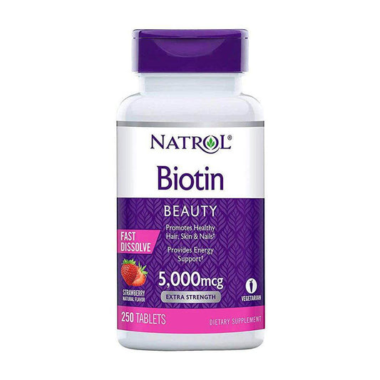 Natrol Biotin Beauty 5000 mg 250 CT in Pakistan - Buy Vitamins