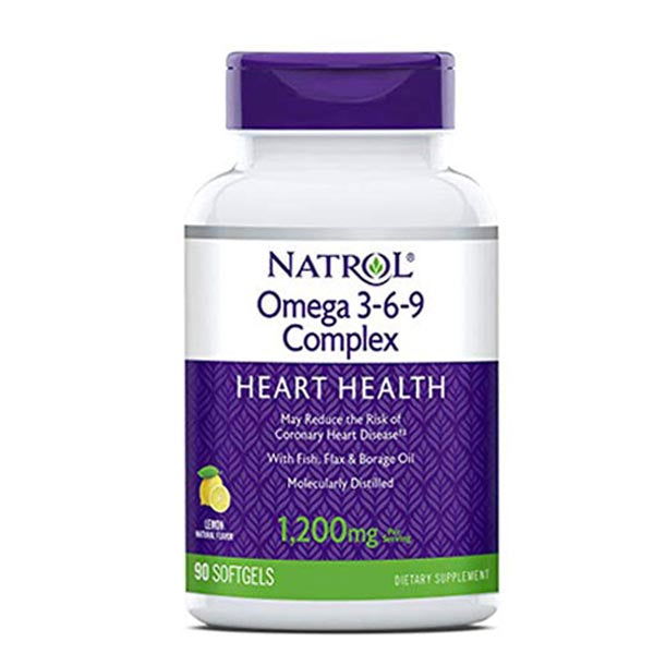 Natrol Omega 3-6-9 Complex – 1200mg - Buy Vitamins