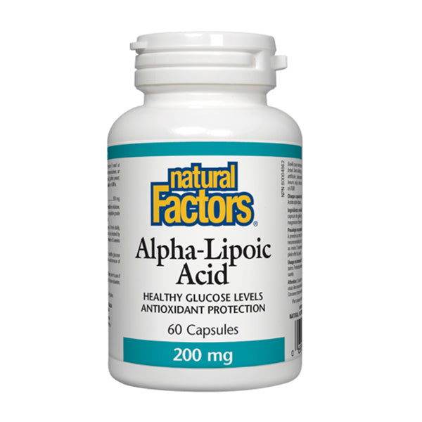 Natural Factors Alpha Lipoic Acid 200mg 60Ct in Pakistan - Buy Vitamins