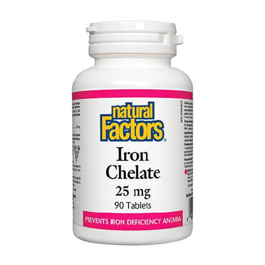 Natural Factors Iron Chelate 25mg in Pakistan - Buy Vitamins