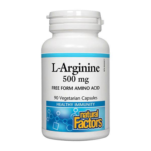 Natural Factors L-Arginine 500 mg, 90 Ct in Pakistan - Buy Vitamins