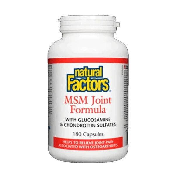 Natural Factors MSM Joint Formula with Glucosamine & Chondroitin Sulfate, 180 Ct in Pakistan - Buy Vitamins