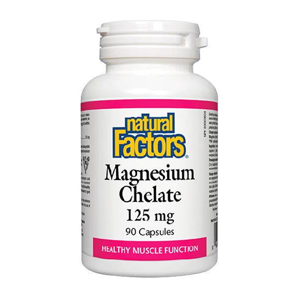 Natural Factors Magnesium Chelate 125mg, 90 Ct in Pakistan - Buy Vitamins