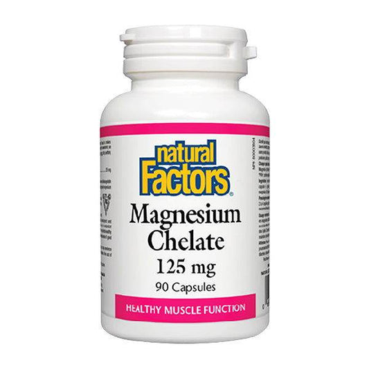 Natural Factors Magnesium Chelate 125mg, 90 Ct in Pakistan - Buy Vitamins