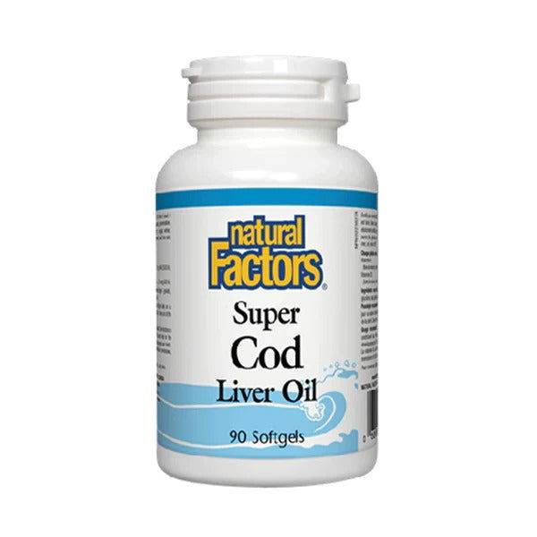 Natural Factors Super Cod Liver Oil, 90ct in Pakistan - Buy Vitamins