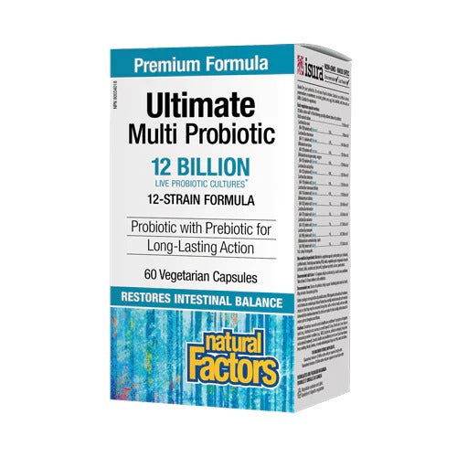 Natural Factors Ultimate Multi Probiotic 12 Billion CFUs, 60 Ct in Pakistan - Buy Vitamins
