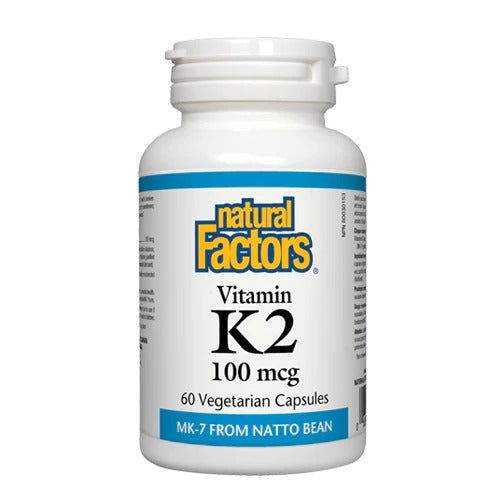 Natural Factors Vitamin K2 100mcg, 60 Ct in Pakistan - Buy Vitamins