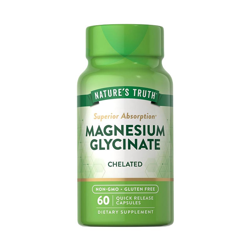 Nature's Truth Magnesium Glycinate 200mg 60Ct