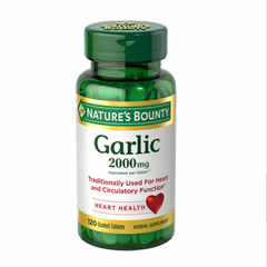 Natures BOUNTY GARLIC 2000MG  120ct - Buy Vitamins