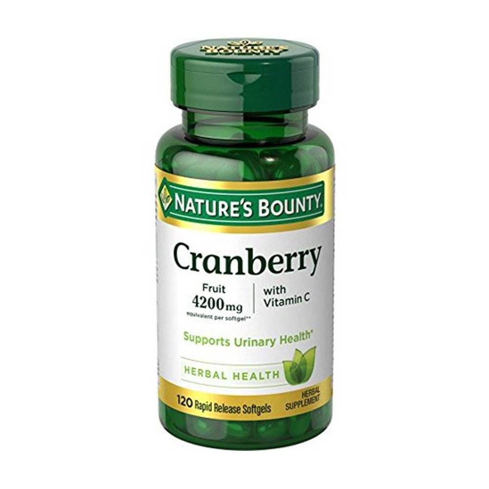 Natures Bounty Cranberry with Vitamin C 120 Softgels in Pakistan - Buy Vitamins
