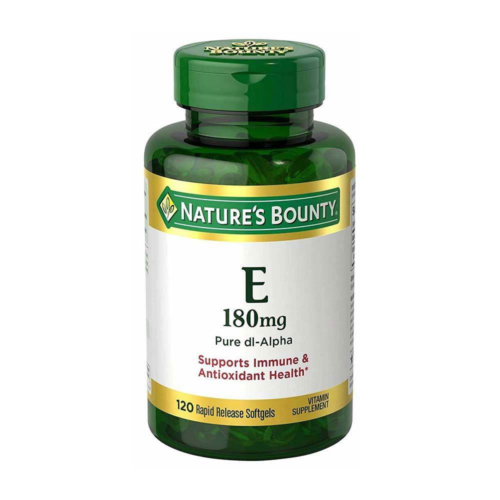 Natures Bounty E 180mg 120 Softgels in Pakistan - Buy Vitamins