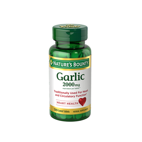 Natures Bounty Garlic 2000mg 120 Ct - Buy Vitamins