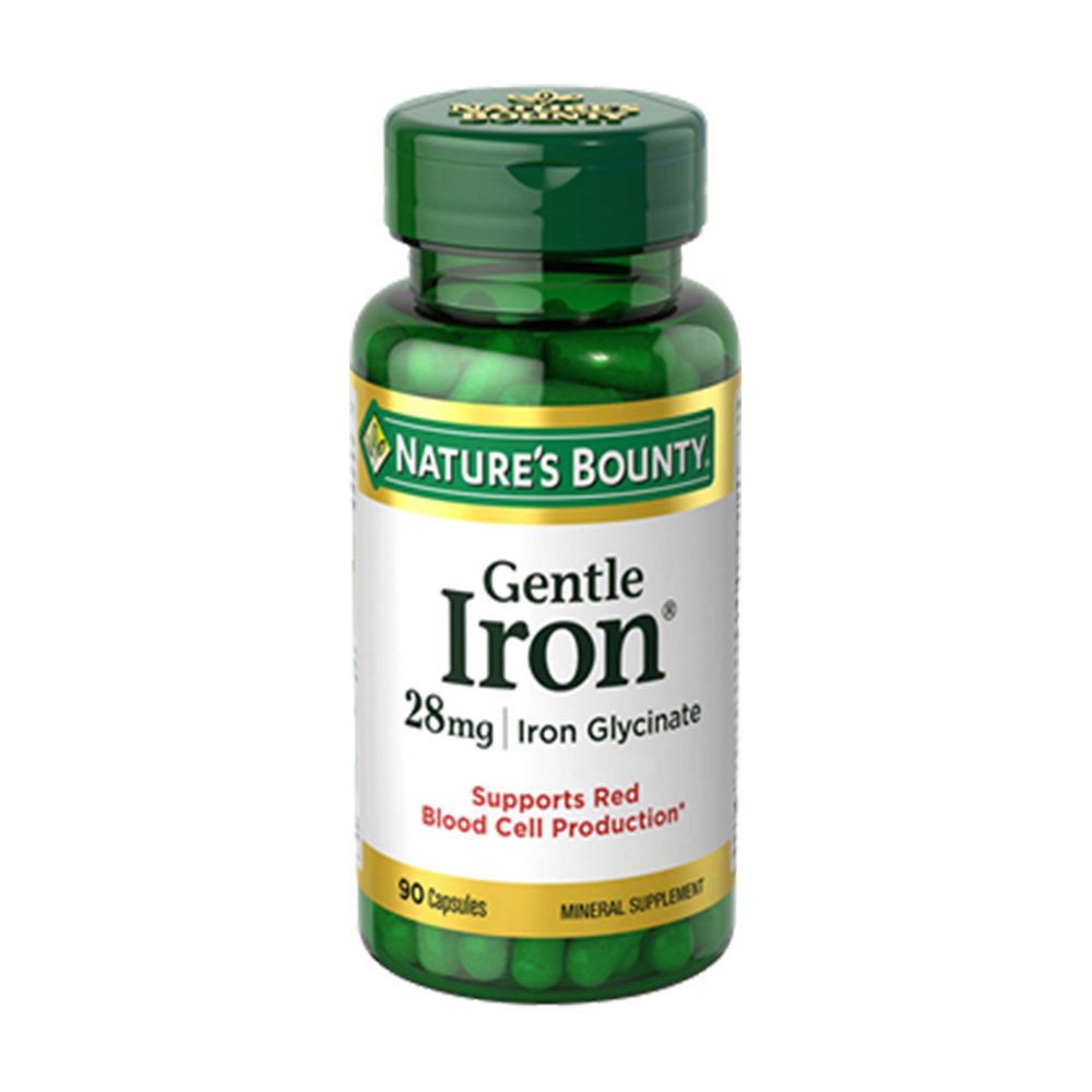 Natures Bounty Gentle Iron 28mg 90ct - Buy Vitamins