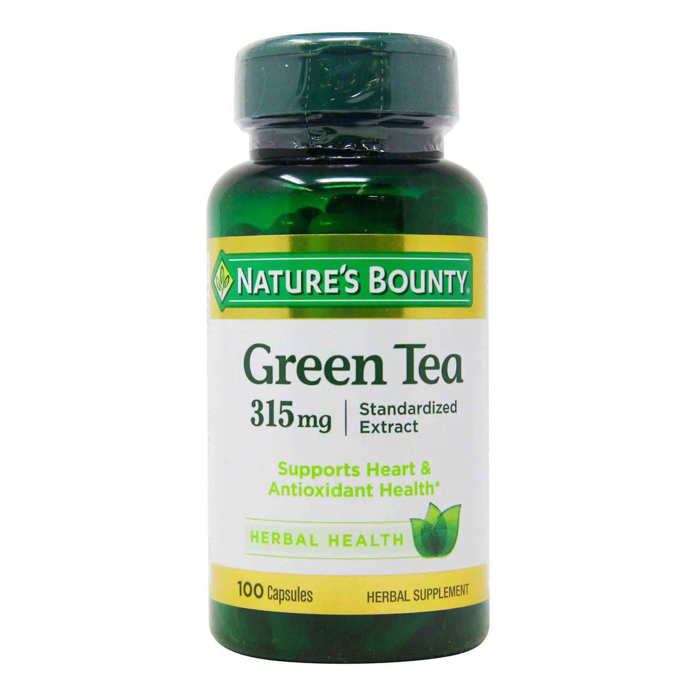 Natures Bounty Green Tea Extract 315mg 100ct in Pakistan - Buy Vitamins