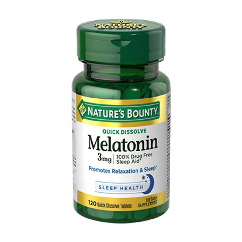 Natures Bounty Melatonin 3mg 120CT - Buy Vitamins