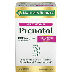 Natures Bounty Prenatal Multivitamin - Buy Vitamins