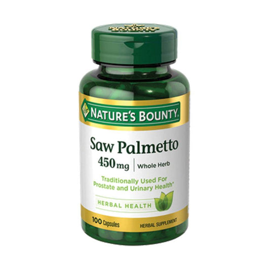 Natures Bounty Saw Palmetto 450mg in Pakistan - Buy Vitamins
