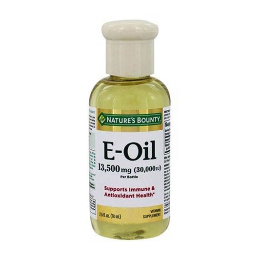 Natures Bounty Vitamin E-Oil 13,500mg (30,000) 2.5 Fl Oz (74 ml) in Pakistan - Buy Vitamins