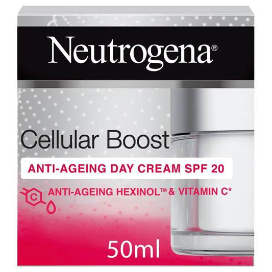 Neutrogena Cellular Boost Anti-Ageing Day Cream SPF 20 – 50ml in Pakistan - Buy Vitamins