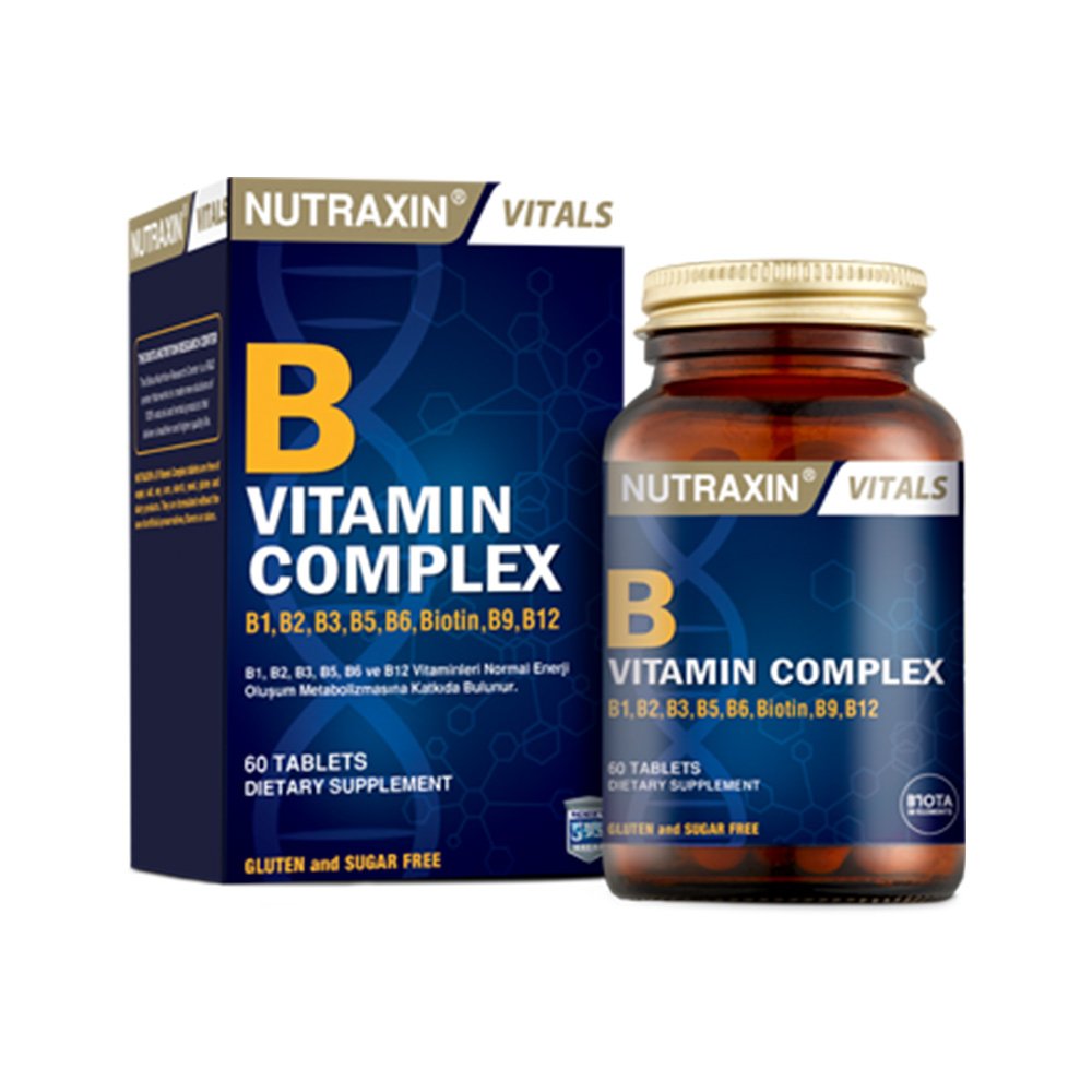 Nutraxin B Vitamin Complex 60 CT - Buy Vitamins