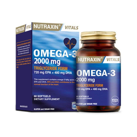 Nutraxin Omega-3 60 CT in Pakistan - Buy Vitamins
