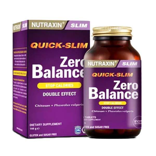 Nutraxin Quick-Slim Zero Balance 60 Tablets in Pakistan - Buy Vitamins