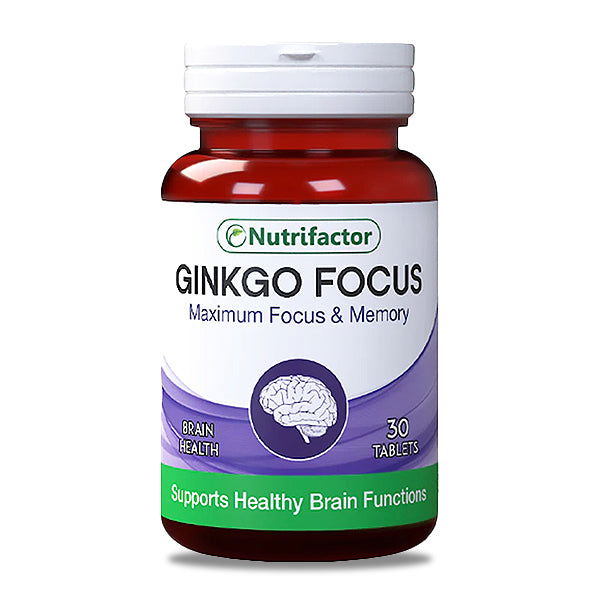 Nutrifactor Ginkgo Focus, 30 Ct - Buy Vitamins