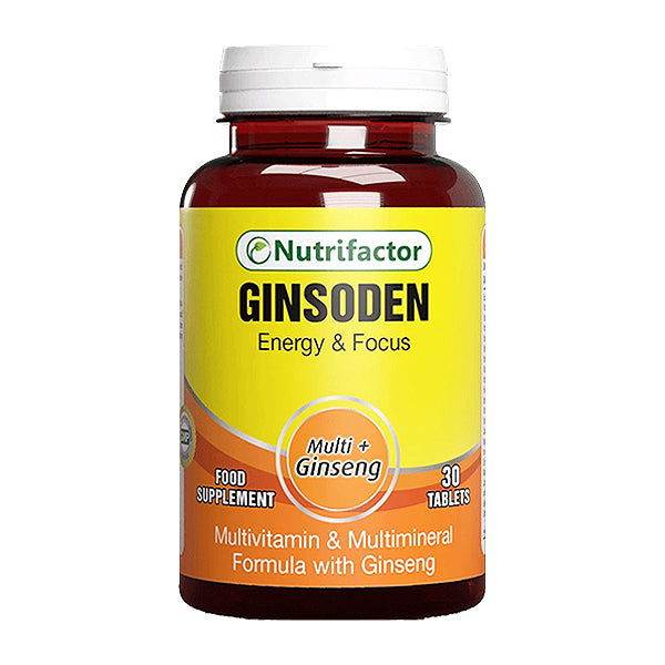 Nutrifactor Ginsoden, 30 Ct in Pakistan - Buy Vitamins