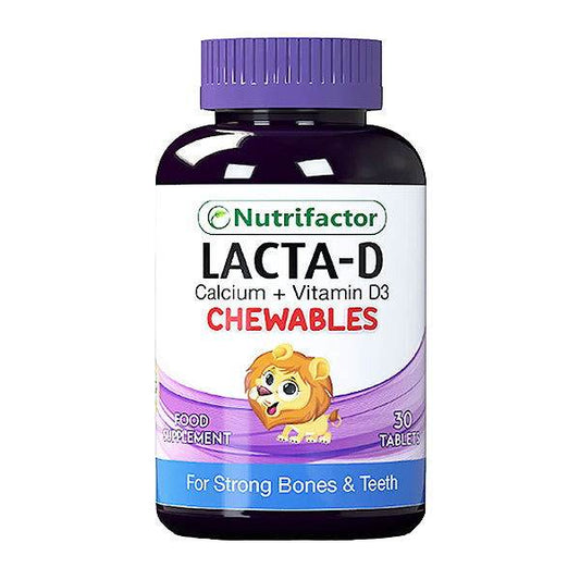 Nutrifactor Lacta-D Chewables, 30 Ct in Pakistan - Buy Vitamins