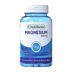 Nutrifactor Magnesium 500mg, 60 Ct in Pakistan - Buy Vitamins